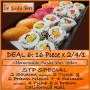 Dine In ADVOCATE DEAL 6 / 32 pieces @ R152,50 for this 16 Piece x 2/4/1 STP Special Dine In ADVOCATE DEAL 6 / 32 pieces @ R152,50 for this 16 Piece x 2/4/1 STP Special